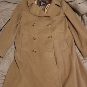 Vintage Burberry Tan Trenchcoat Small-Medium